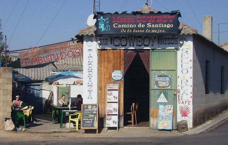 Cowboy Bar in El Ganso