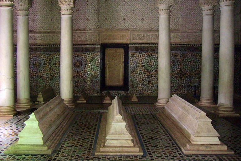 Gräber in Marrakesch